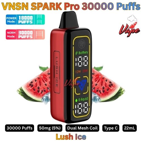 VNSN SPARK Pro 30000 Puffs 50MG Lush Ice