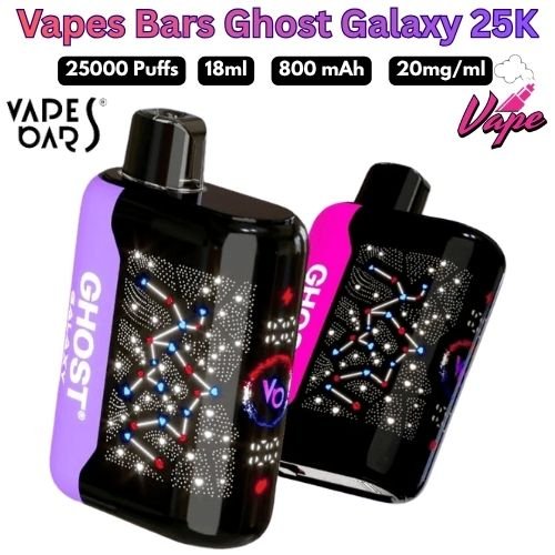 Vapes Bars Ghost Galaxy 25000 Puffs 20MG All Flavors in Dubai