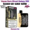 Vapes Bars Ghost Galaxy 25000 Puffs 20MG Banana lce in UAE