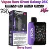 Vapes Bars Ghost Galaxy 25000 Puffs 20MG Berry Burst in Abu Dhabi