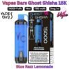 Vapes Bars Ghost Shisha 15000 Puffs 5MG Blue Razz Lemonade in UAE