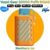Vozol Gear 10000 Puffs 50MG Blackberry Ice in Abu Dhabi