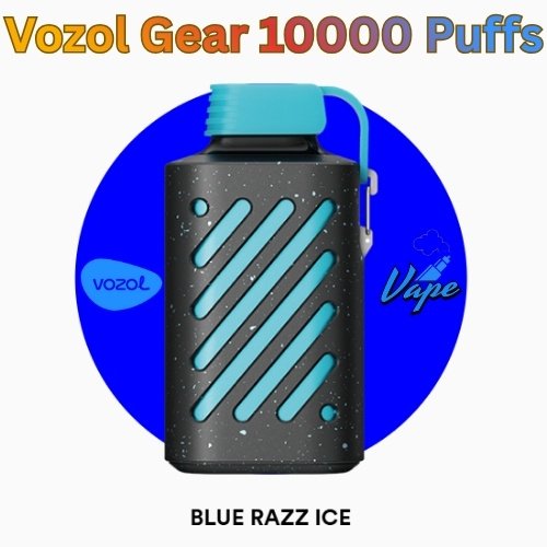 Vozol Gear 10000 Puffs Blue Razz Ice