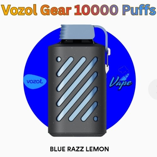 Vozol Gear 10000 Puffs Blue Razz Lemon