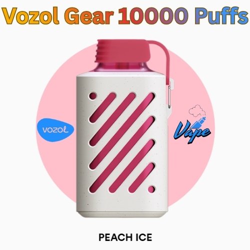 Vozol Gear 10000 Puffs Peach Ice