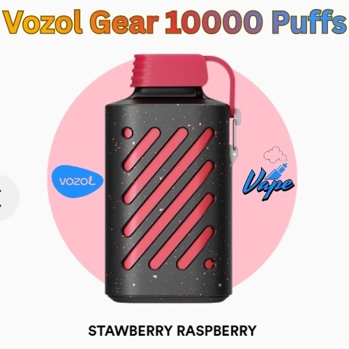 Vozol Gear 10000 Puffs Strawberry Raspberry