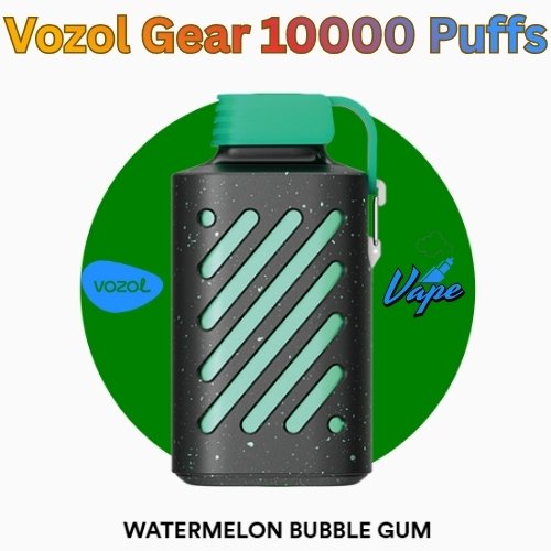 Vozol Gear 10000 Puffs Watermelon Bubble Gum
