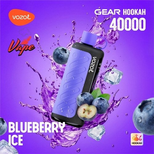 Vozol Gear Hookah 40000 Puffs Blueberry Ice