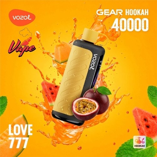 Vozol Gear Hookah 40000 Puffs Love 777