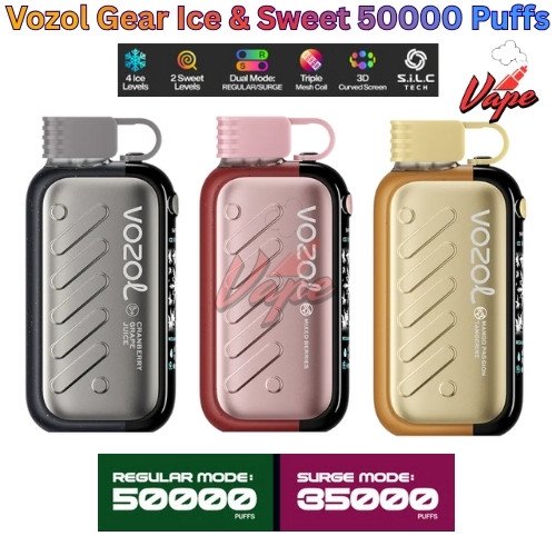 Vozol Gear Ice and Sweet 50000 Puffs