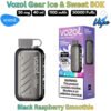 Vozol Gear Ice and Sweet 50000 Puffs 50MG Black Raspberry Smoothie in UAE