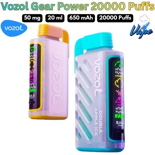 Vozol Gear Power 20000 Puffs 50MG All Flavors in Dubai