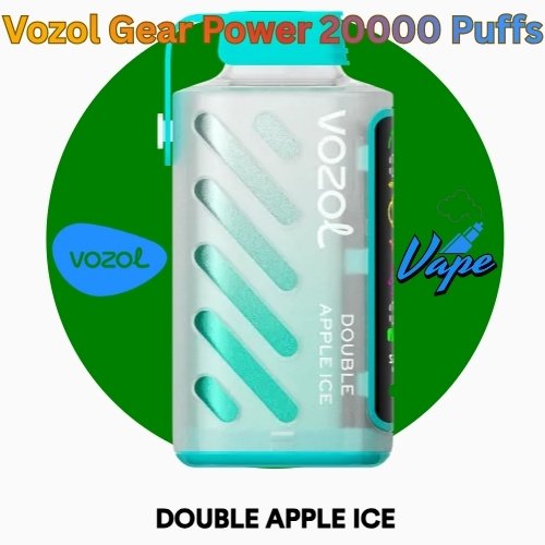 Vozol Gear Power 20000 Puffs Double Apple Ice