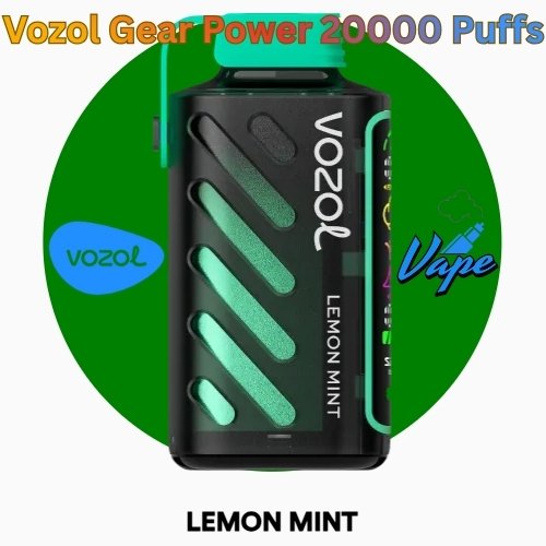 Vozol Gear Power 20000 Puffs Lemon Mint