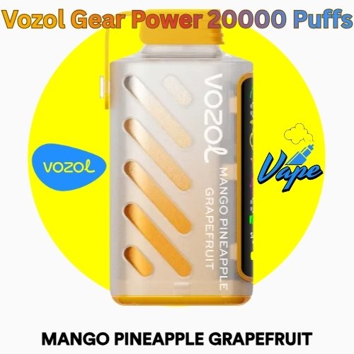 Vozol Gear Power 20000 Puffs Mango Pineapple Grapefruit