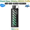 Vozol Gear Shisha 25000 Puffs 5MG Berry Ice in UAE