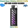 Vozol Gear Shisha 25000 Puffs 5MG Berry Mint in Abu Dhabi