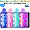 Vozol Rave 40000 Puffs 50MG All Flavors in Dubai