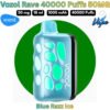Vozol Rave 40000 Puffs 50MG Blue Razz Ice in UAE