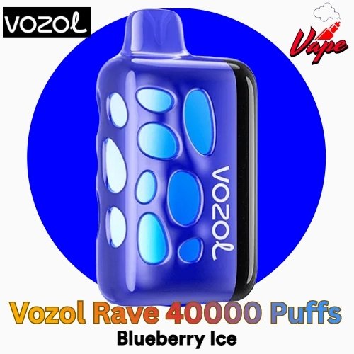 Vozol Rave 40000 Puffs Blueberry Ice