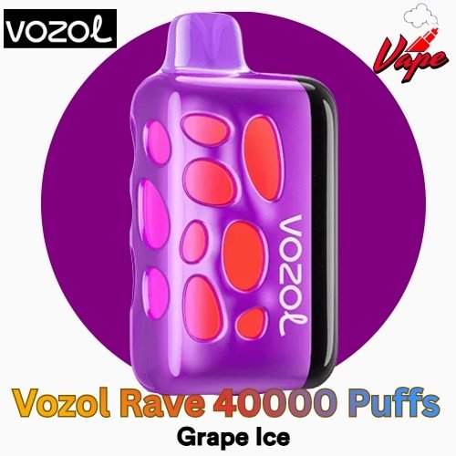 Vozol Rave 40000 Puffs Grape Ice