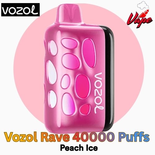 Vozol Rave 40000 Puffs Peach Ice