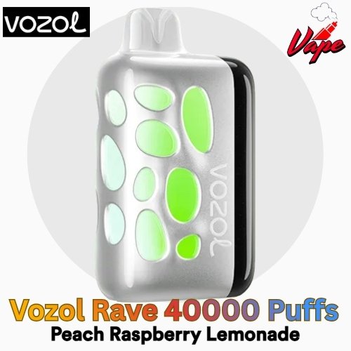 Vozol Rave 40000 Puffs Peach Raspberry Lemonade