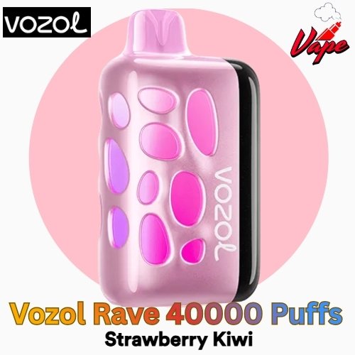 Vozol Rave 40000 Puffs Strawberry Kiwi