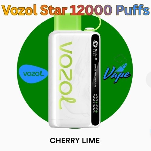 Vozol Star 12000 Puffs Cherry Lime