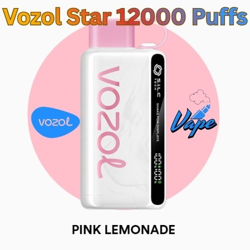 Vozol Star 12000 Puffs Pink Lemonade