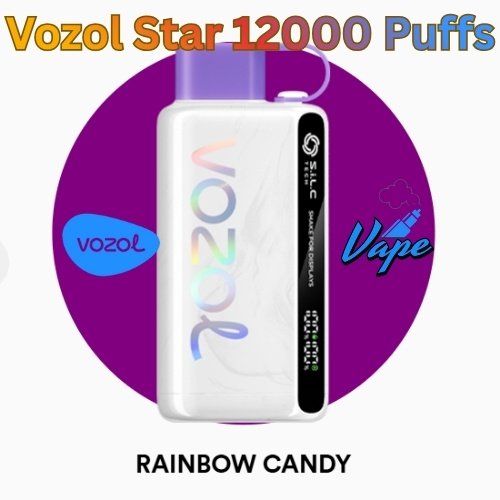 Vozol Star 12000 Puffs Rainbow Candy