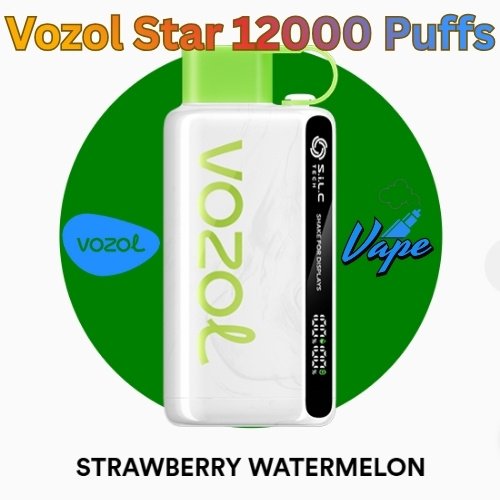 Vozol Star 12000 Puffs Strawberry Watermelon