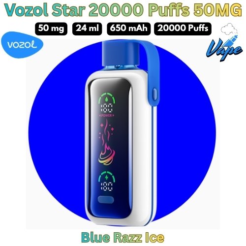 Vozol Star 20000 Puffs 50MG in UAE