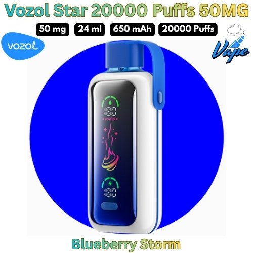 Vozol Star 20000 Puffs 50MG in Abu Dhabi