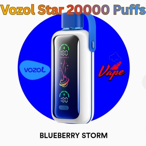 Vozol Star 20000 Puffs Blueberry Storm
