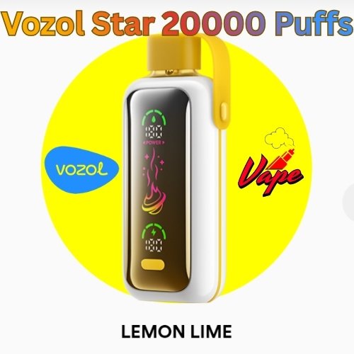 Vozol Star 20000 Puffs Lemon Lime