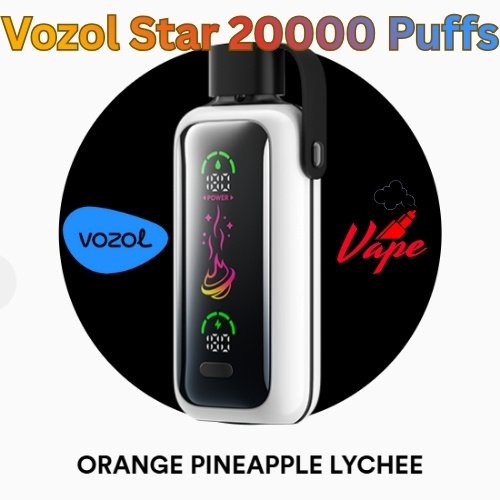Vozol Star 20000 Puffs Orange Pineapple Lychee