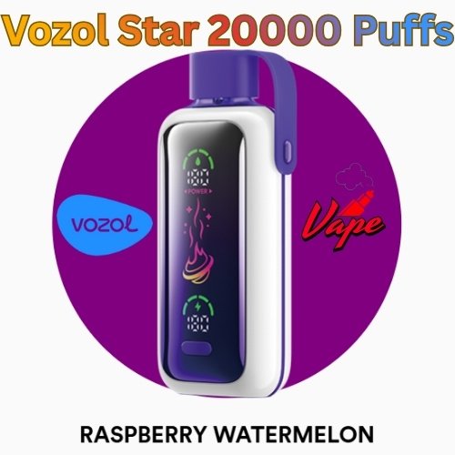 Vozol Star 20000 Puffs Raspberry Watermelon