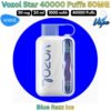 Vozol Star 40000 Puffs 50MG Blue Razz Ice in Abu Dhabi