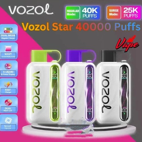 Vozol Star 40000 Puffs All Flavors