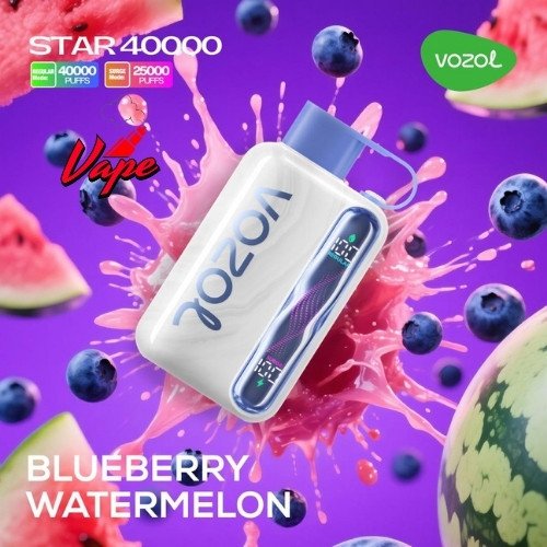 Vozol Star 40000 Puffs Blueberry Watermelon