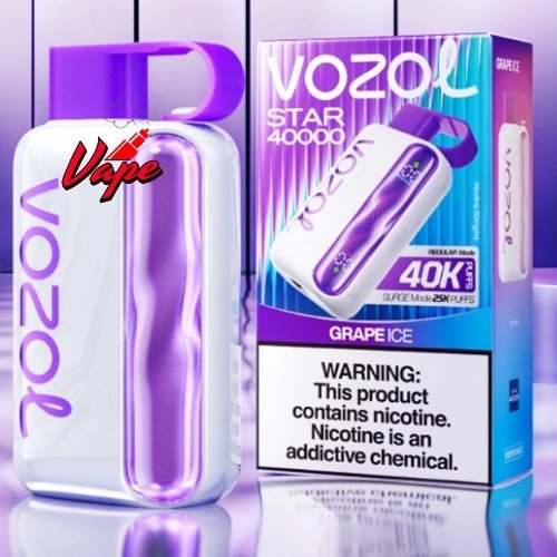 Vozol Star 40000 Puffs Grape Ice