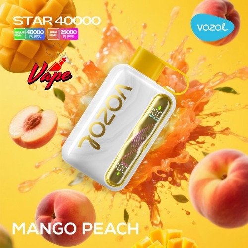 Vozol Star 40000 Puffs Mango Peach