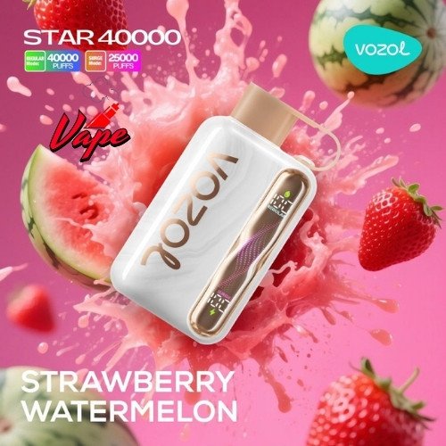 Vozol Star 40000 Puffs Strawberry Watermelon