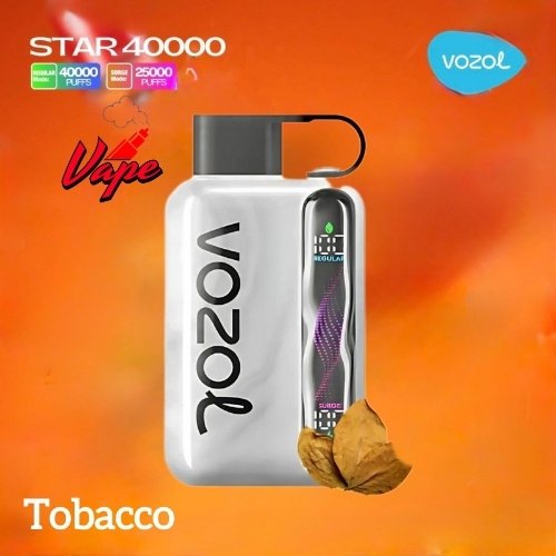 Vozol Star 40000 Puffs Tobacco