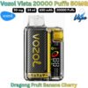 Vozol Vista 20000 Puffs 50MG Dragong Fruit Banana Cherry in Sharjah