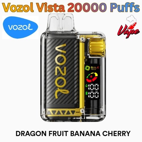 Vozol Vista 20000 Puffs Dragong Fruit Banana Cherry