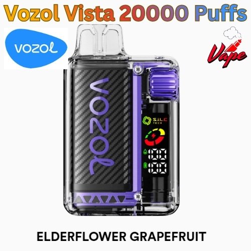 Vozol Vista 20000 Puffs Elderflower Grapefruit