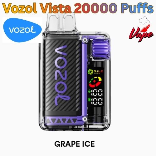 Vozol Vista 20000 Puffs Grape Ice