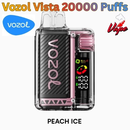 Vozol Vista 20000 Puffs Peach Ice